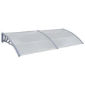 Door Canopy Gray 118.1"x39.4" PC U874