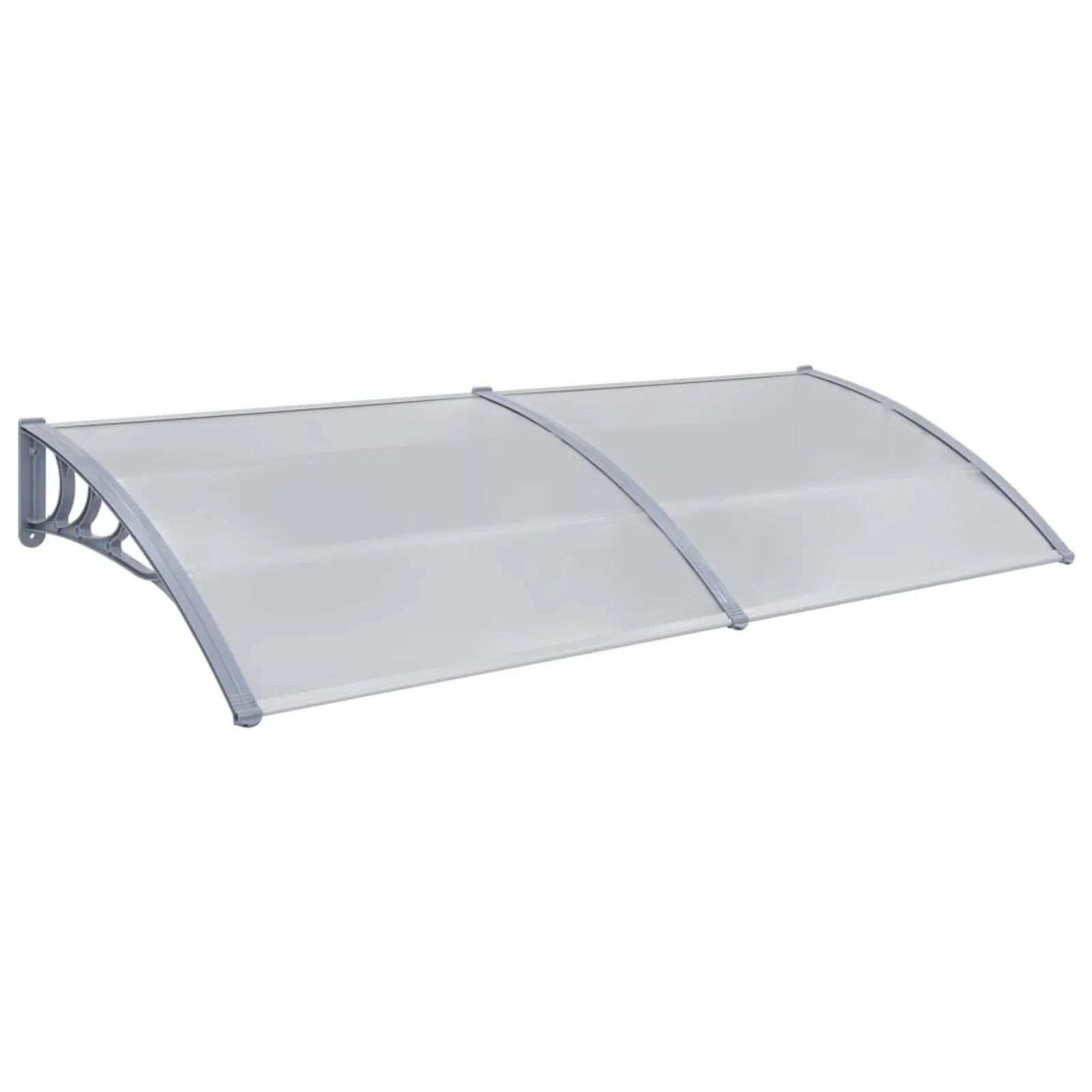 Door Canopy Gray 118.1"x39.4" PC U874