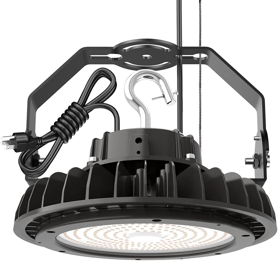LED High Bay Light 150W 5000k Dimmable with 110V Plug M344