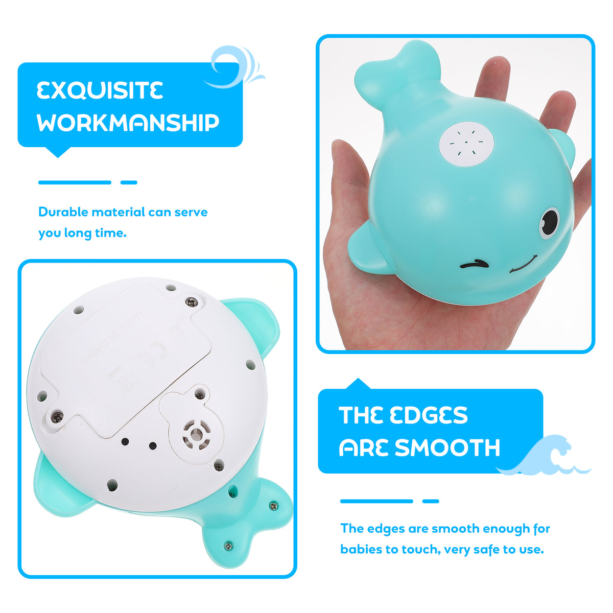 Whale Bath Toy Y440