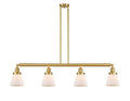 Satin Gold 4 Light Island Light M799634