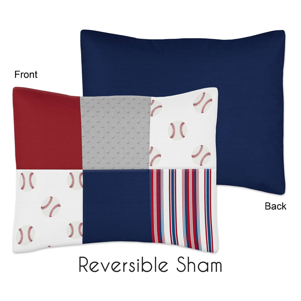 Red/White 5-Piece Toddler Bedding Set N845244