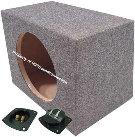 Single 15 Sealed Subwoofer Box Enclosure 3/4 MDF Wood Y2184