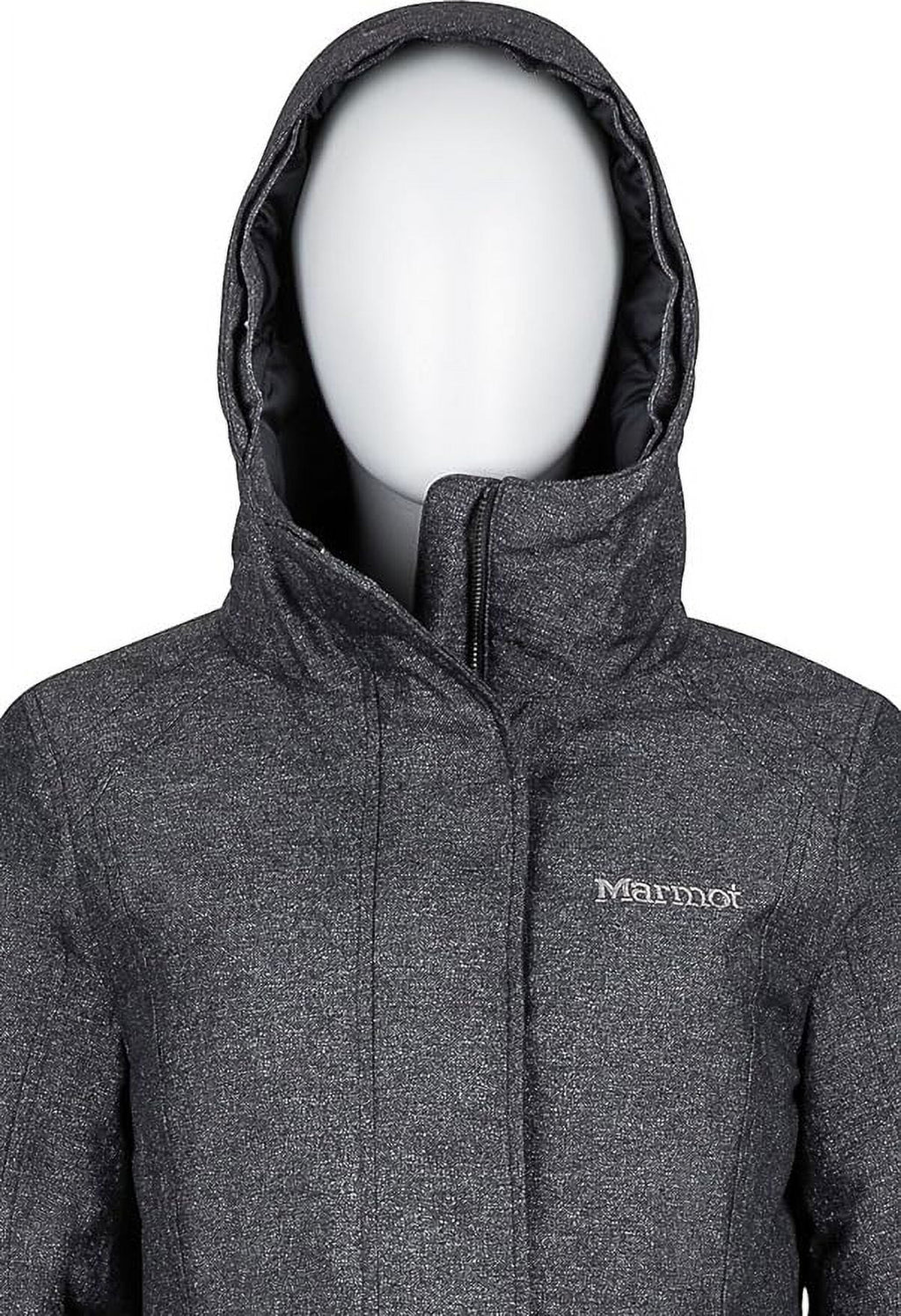 Black Large Featherless Jacket W3185