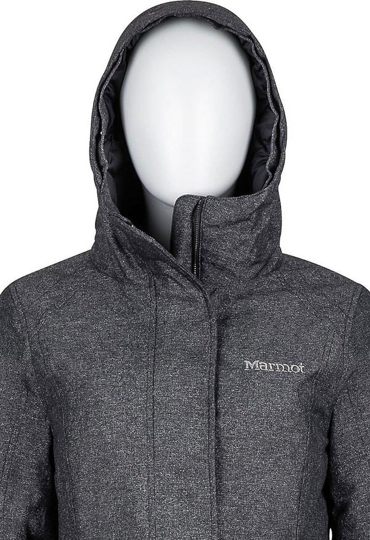 Black Large Featherless Jacket W3185