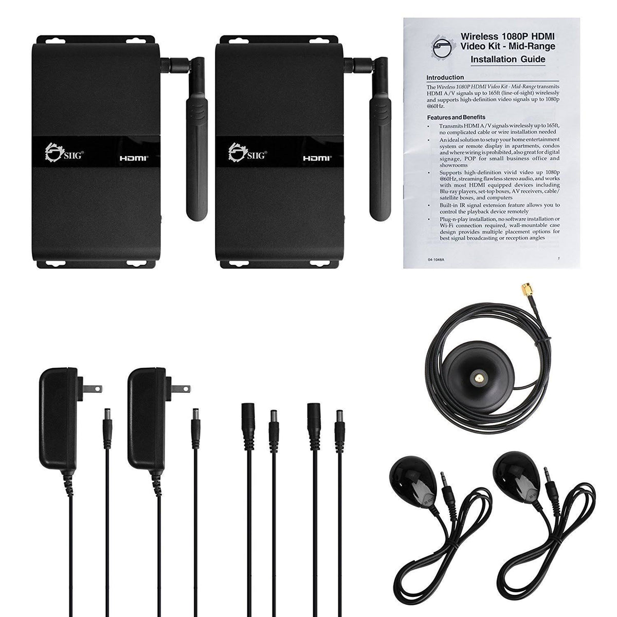 Wireless Multi-Channel Expandable HDMI Extender Kit H7282