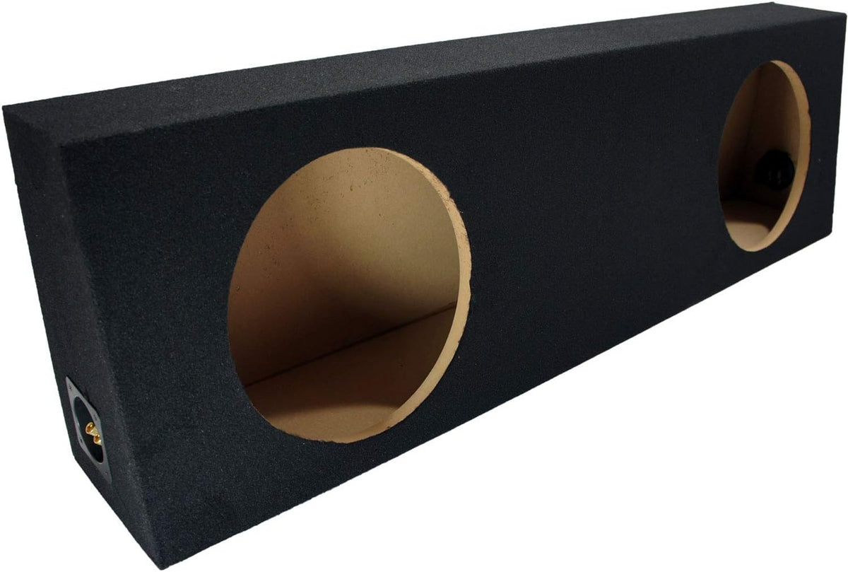 12" Subwoofer Truck Sub Box Enclosure 5/8" MDF Black D56764
