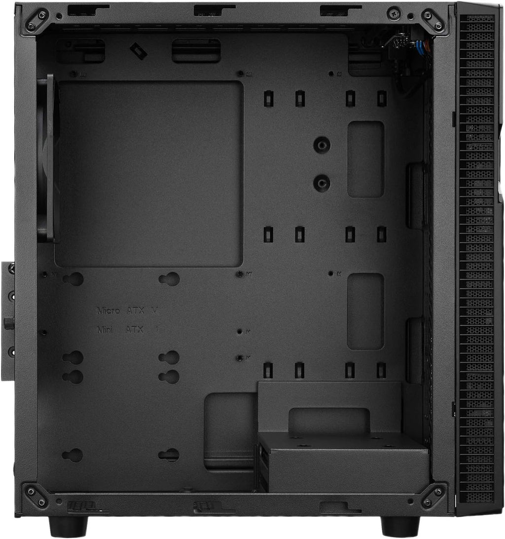 Rosewill FBM-X2 Micro ATX Mini Tower PC Computer Case with 1 Pre-Installed Fan Pack of 2 Y202