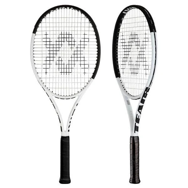 White and Black Tennis Racquet X879589