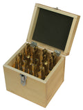 20 Piece Tin-Coated Double End Mill Set Q864107