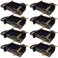 8 Removable D-Ring Stake Pockets for Flat Beds and Utility Trailers V254137