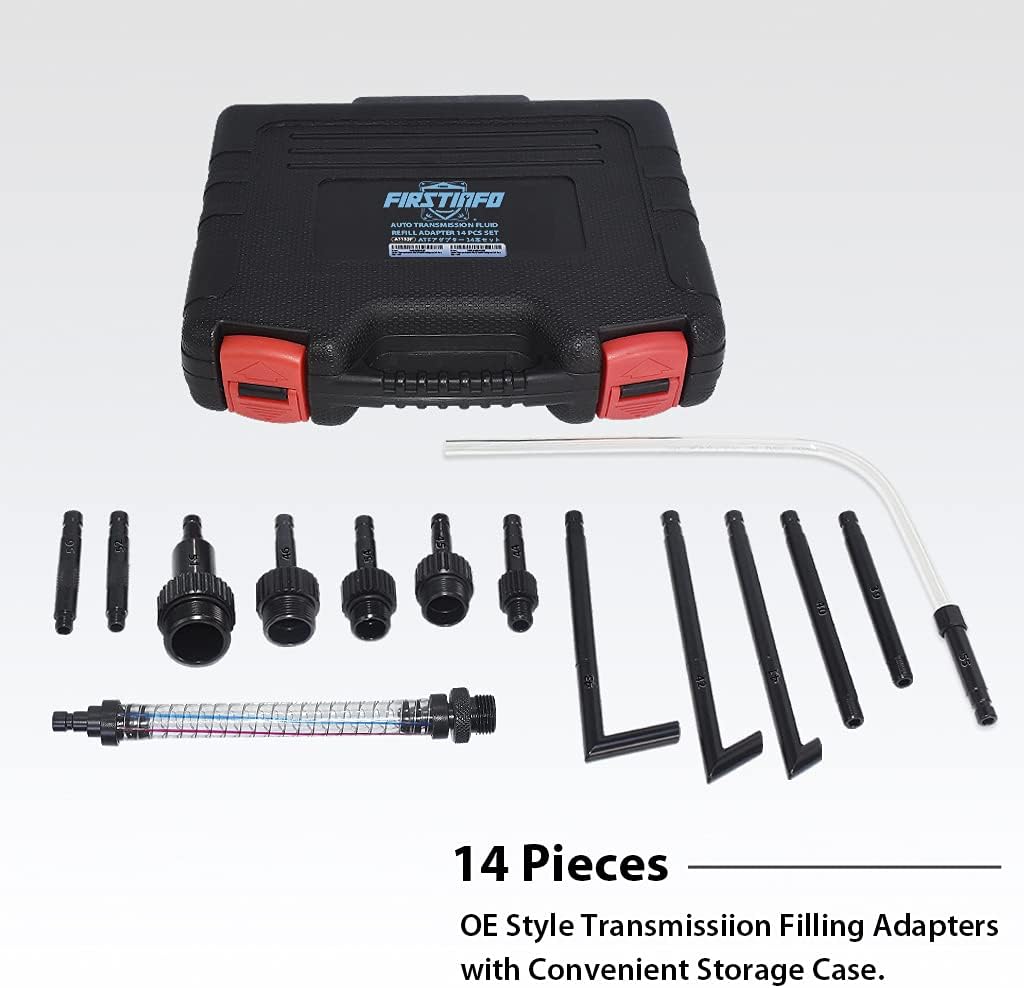 6 Liter Two Way Pneumatic ATF Refill Dispenser with 14 Pieces Adapters B9445