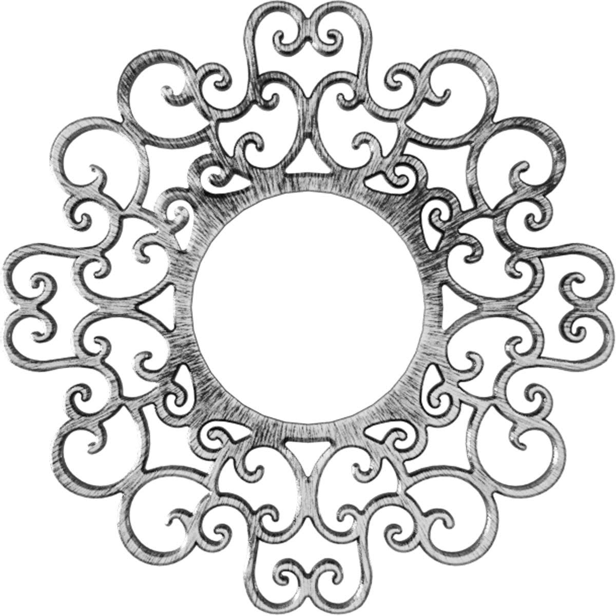 28x22OD x 10 3/4x22ID x 3/4x22P PVC Pierced Ceiling Medallion B652