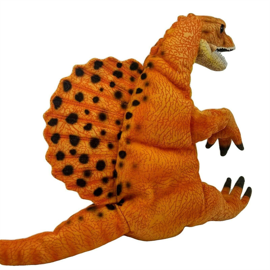 Spinosaurus Puppet 16 inch Orange D398