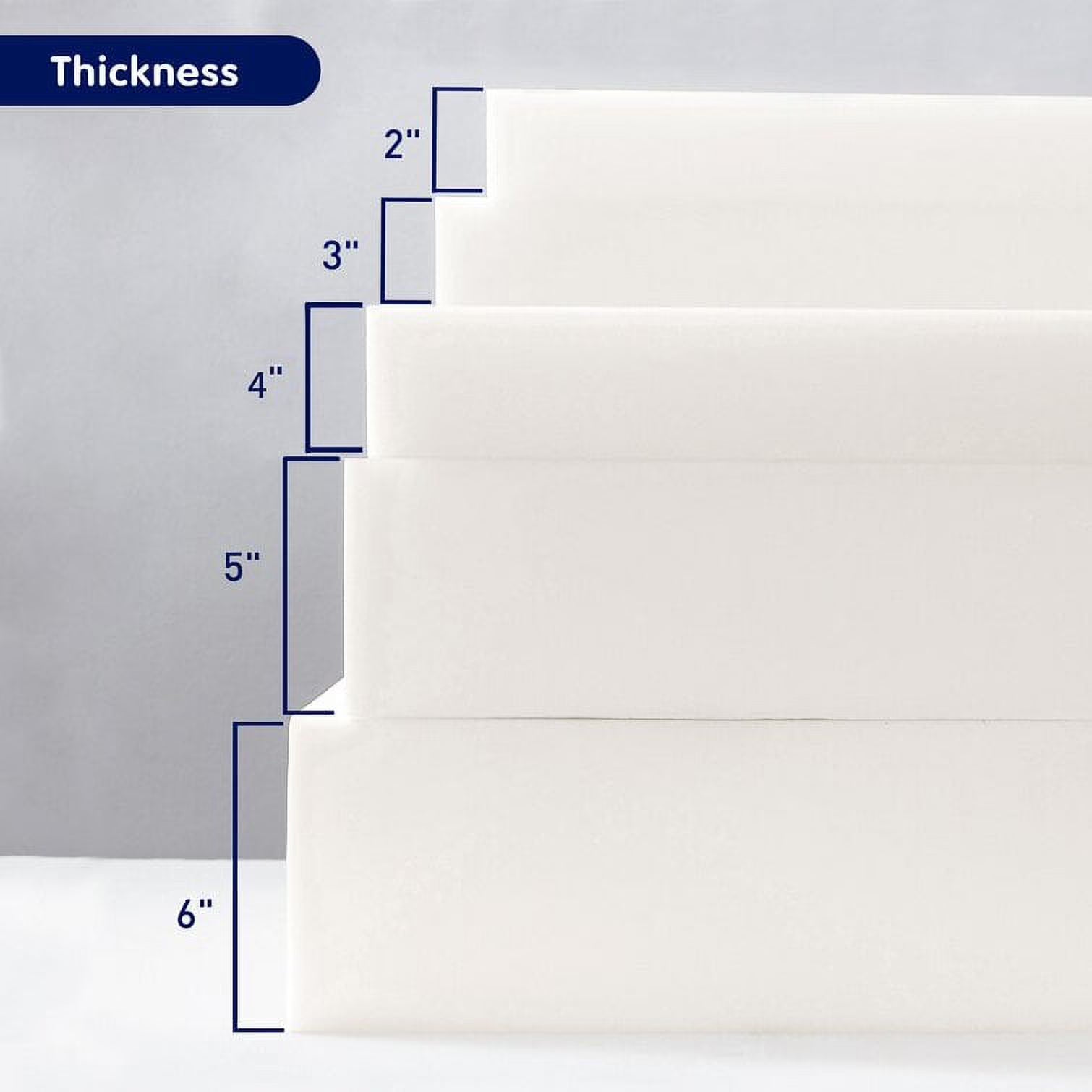 High Density Craft Cushion Foam, 24"x 24"x 5" B8026