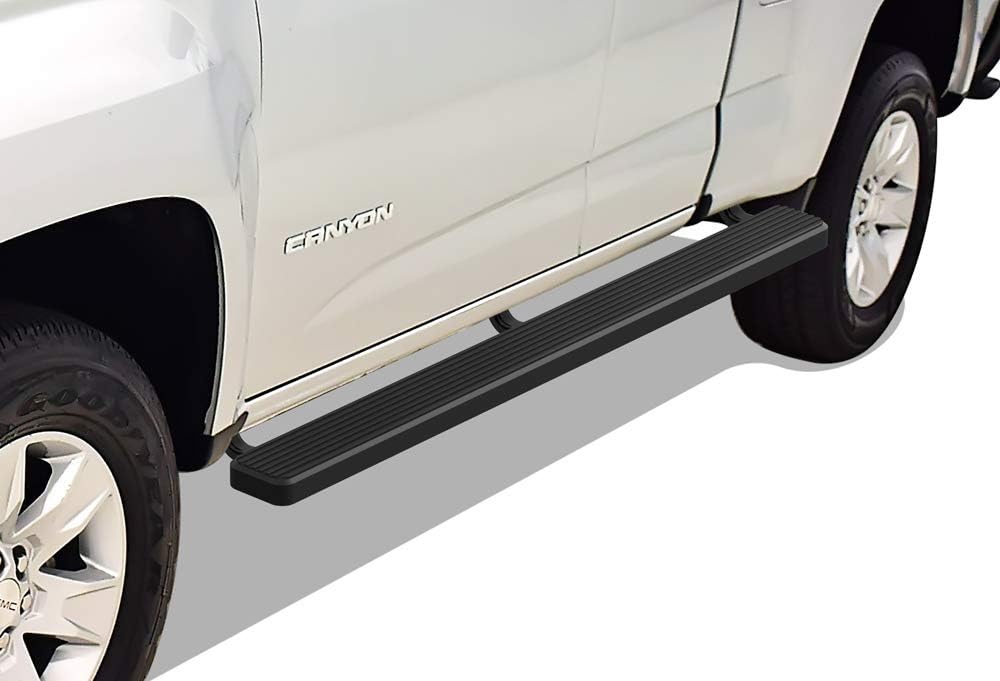 Black Powder Coated Stainless Steel Running Boards Nerf Bars Side Steps Step Rails W6187