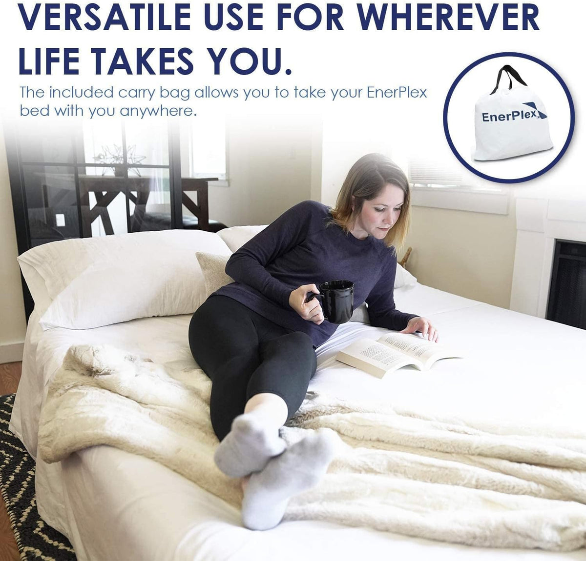 Luxury 15 Inflatable Twin Air Mattress with Built-in Dual Pump R3768