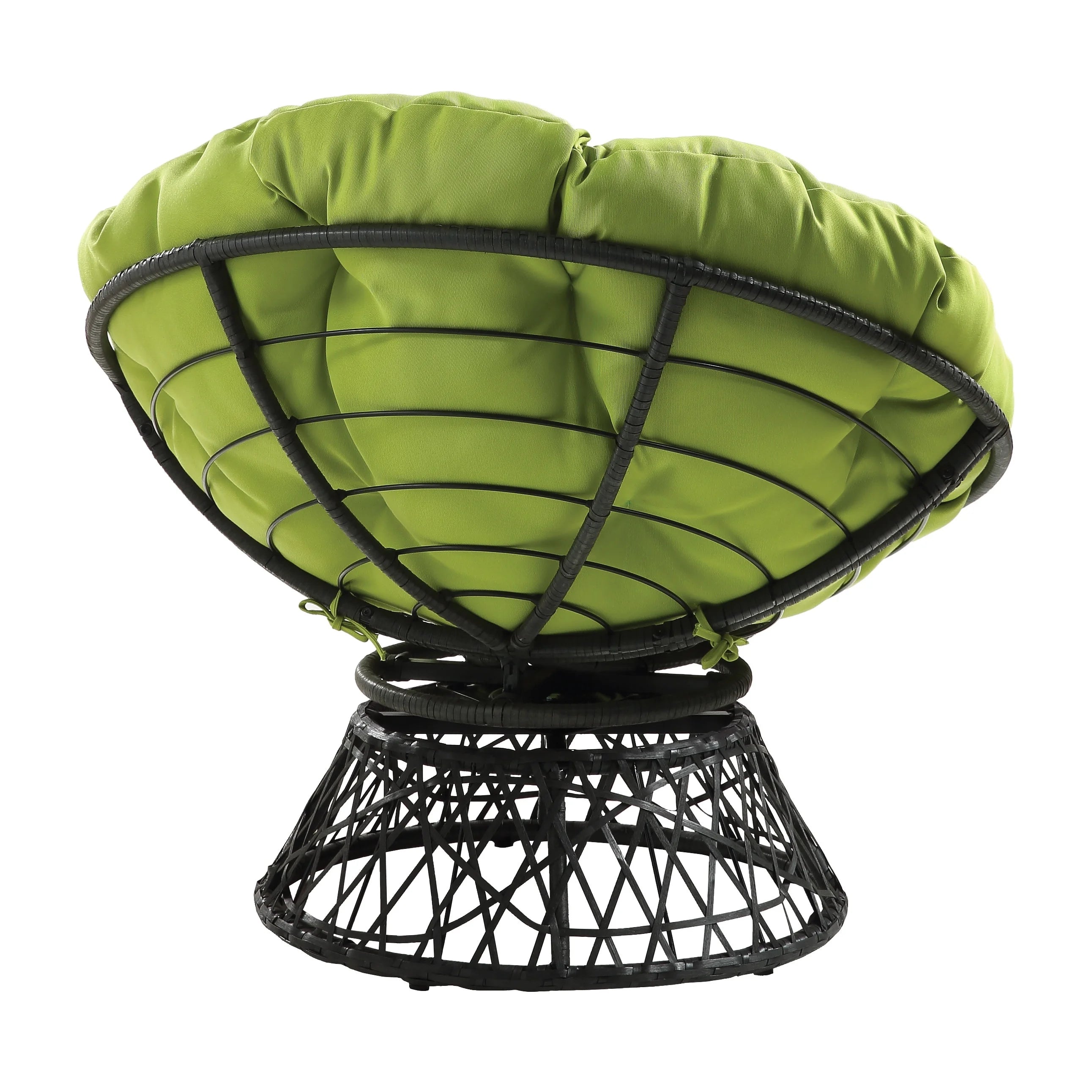 Purple Woven Wicker Papasan Chair G1146