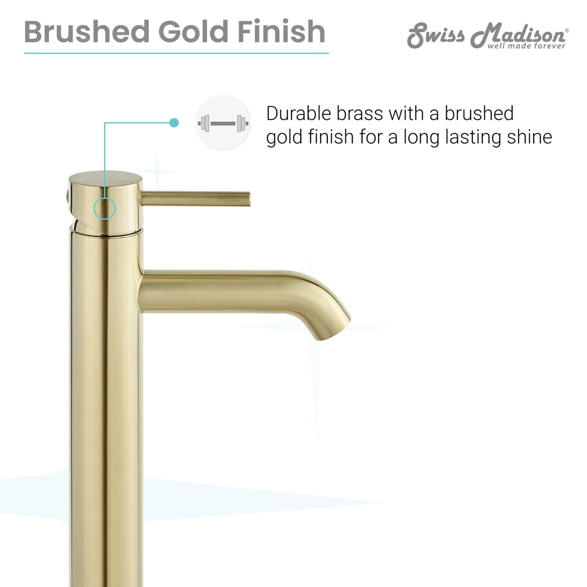 Brushed Nickel Bathroom Faucet C4358