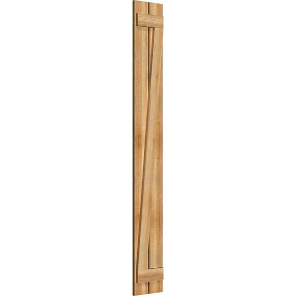 Rough Board-n-Batten Shutters with Z-Bar K7320