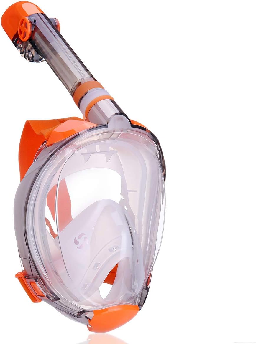 Full Face Snorkel Mask with Camera Mount B393